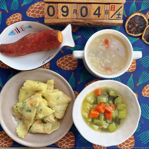 民东幼儿园9月4日食谱