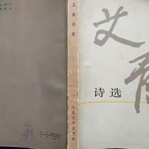 《艾青诗选》初三（16）班