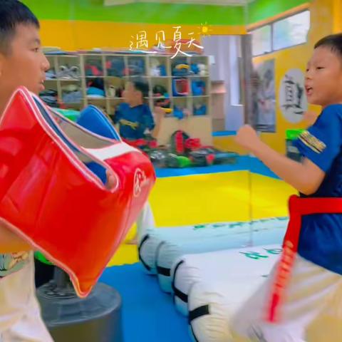 济南市历下区华英博雅幼儿园跆拳道                开课啦