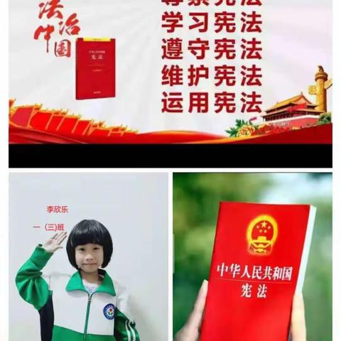 马牧镇马庄小学开展丰富多彩“宪法学习日”活动