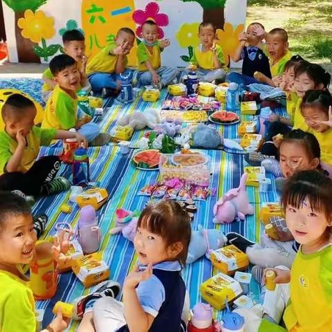 蓝天启航幼儿园，缤纷夏日，快乐“食”光，趣味野餐会暨第五期自然课堂