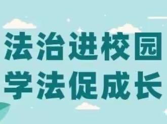 法制进校园 知法守法护成长—— 昌盛乡中学法治进校园活动