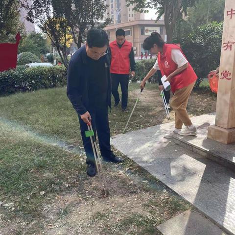 “共建文明社区”党员志愿活动总结