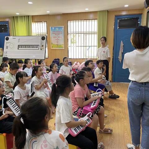 灵动指尖 琴音飞扬——马岗实验小学口风琴社团