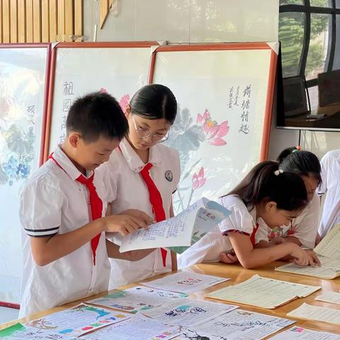 逐梦年华，妙笔生花——临沂光耀实验学校六年级读书笔记手抄报个性化作业展示