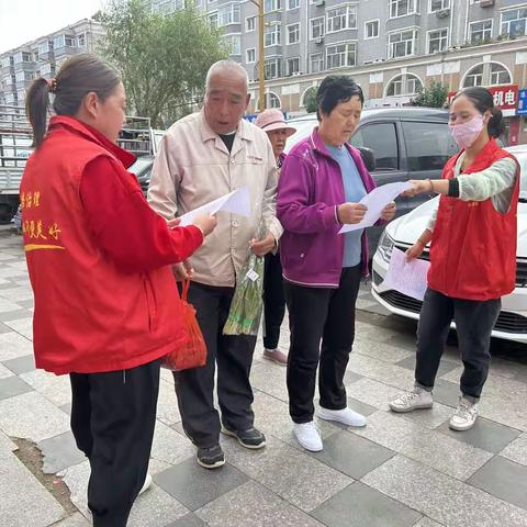 张北县北辰路街道民建街社区开展学习党的二十大精神，争做时代新人“双争”宣讲活动