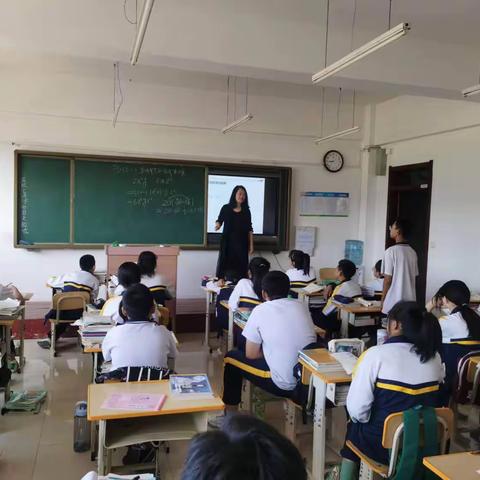 德惠市第四中学初中部教学活动