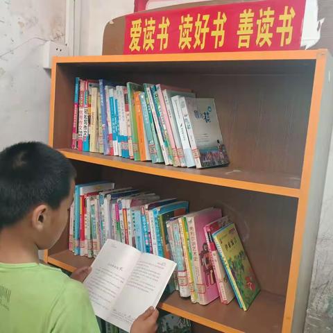 快乐阅读、伴我成长——新陂乡庙背小学三年级黄建强