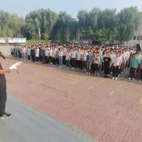 且抒凌云志，不负少年时——高桥镇初级中学2023级新生军训圆满完成