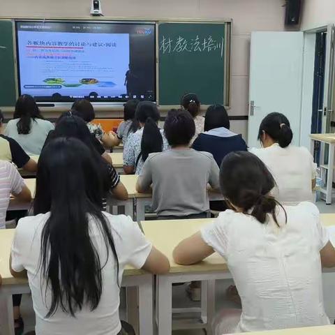 中牟县朝阳街小学语文教材教法培训