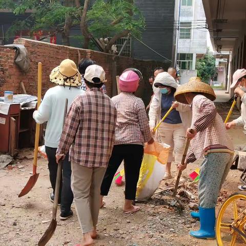 东平村开展人居环境整治提升行动（二）