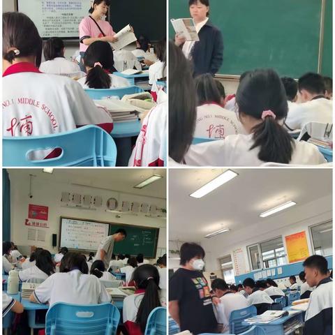 家校携手   共育成长——大同市一中初中部家长开放日活动