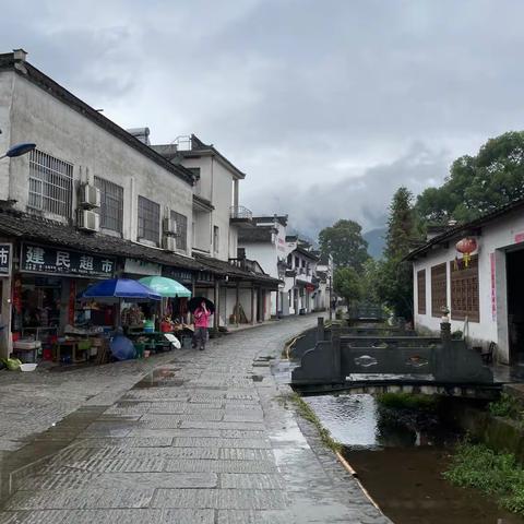 安徽徽派建筑与自然风景