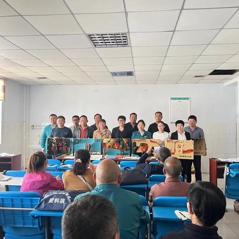 引领风尚，铸就辉煌！鹤壁集镇卫生院村卫生所表彰及授牌仪式