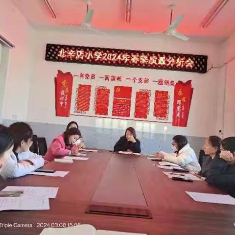 以终为始，析有质量，行有方向——北店乡北辛店小学2023-2024第一学期教学质量分析会
