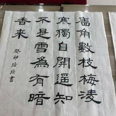 三笔强内功，丹青铸师能——张家圩小学教师“三笔字”比赛