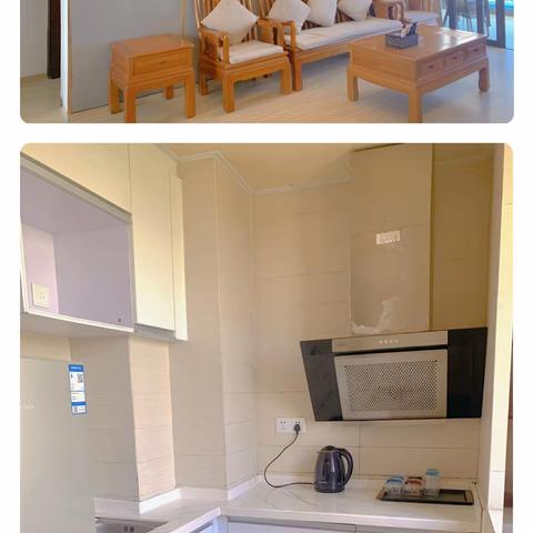 海景三房一厅（3房4张床）➕独立厨房（11楼）