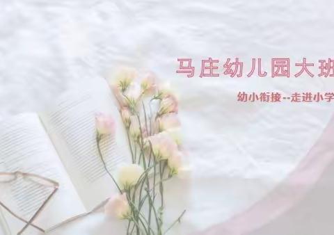 马庄幼儿园2019级大班幼小衔接——走进小学活动