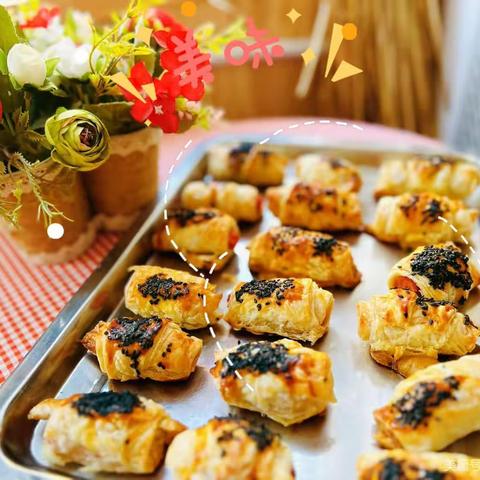 【科教幼儿园】星星五班食育课～《火腿一口酥》