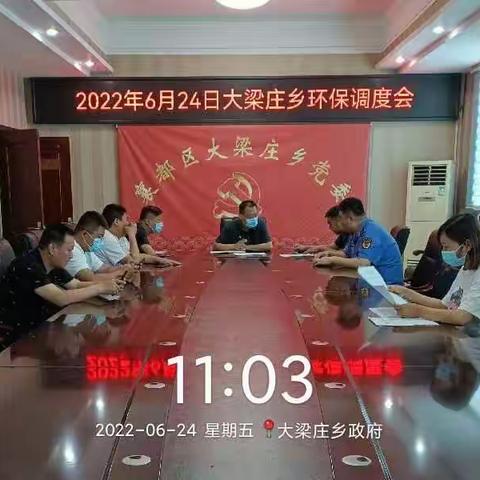 大梁庄乡政府2022年6月24日重点工作动态