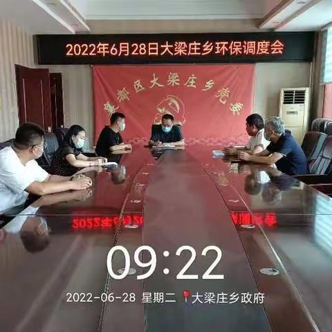 大梁庄乡政府2022年6月28日重点工作动态