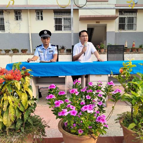 守法知法我先行，守法用法护平安——大水平小学开展法治进校园活动