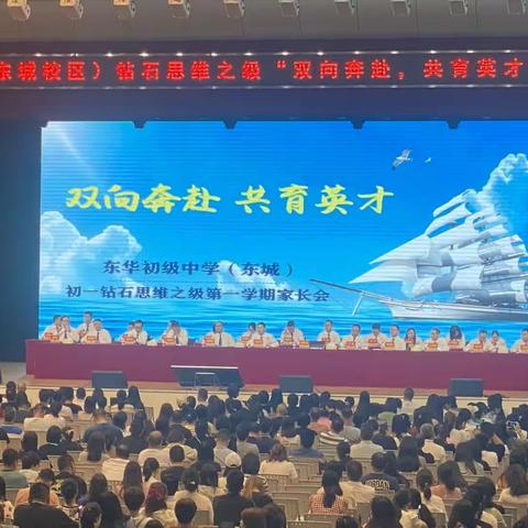 2023年东华初一年级家长会（东城）