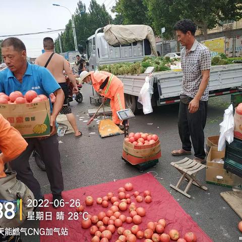 项目七部，对辖区内深度精细化，打造干净整洁道路环境。