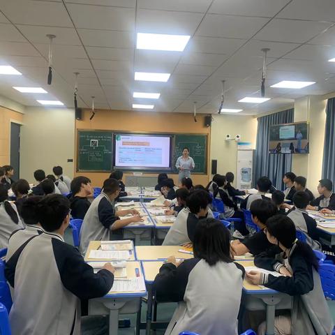 德兴市铜矿中学初二英语公开课纪实