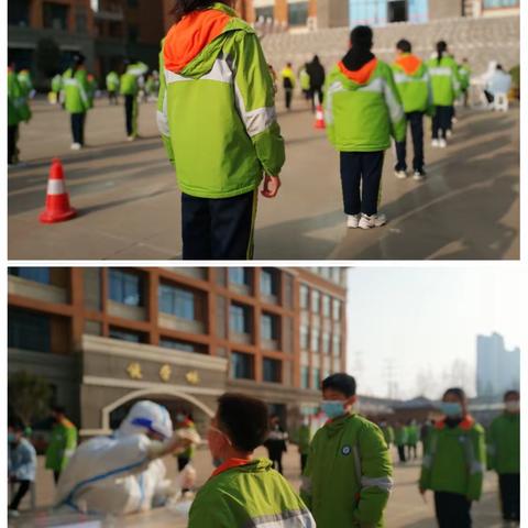 靖宇小学——复学复课筑屏障，核酸检测进校园