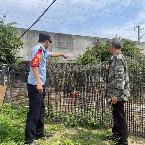 洛江区护路办开展铁路沿线安全检