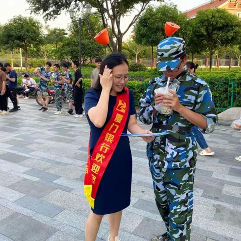 反假货币爱护人民币宣传，厦门银行政务中心支行走进厦门医学院