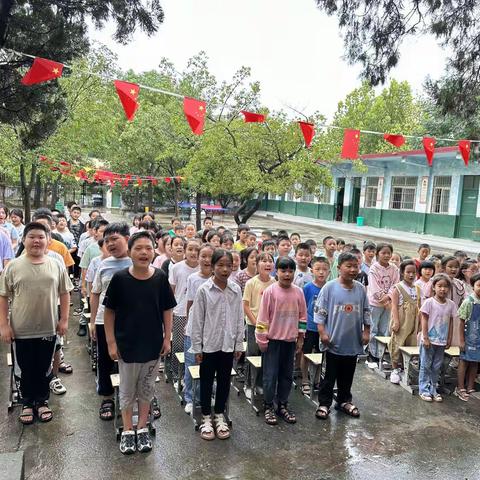 梦想在金秋放飞——方城县券桥镇第六中心小学秋季开学典礼