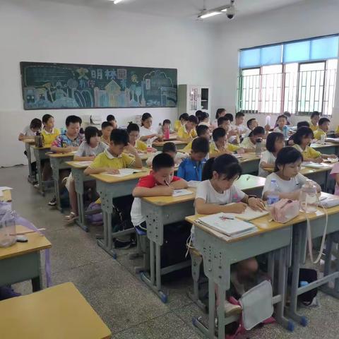 祥凤实验小学54班课后美术课堂