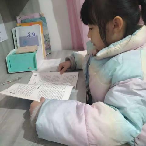 【双减】背景下，魏庄街道中心小学三年级三班语文阅读的自主学习