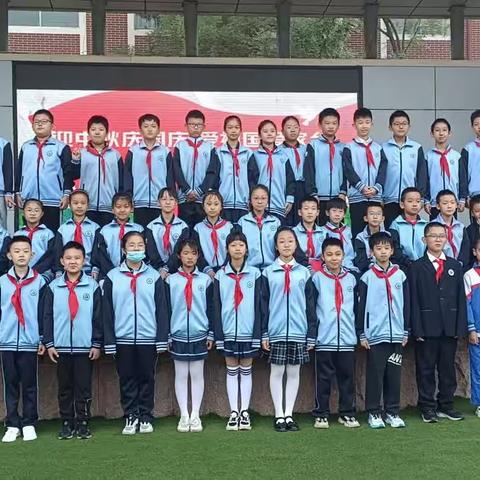 向祖国母亲致敬——潍坊日向友好学校校园升旗仪式活动