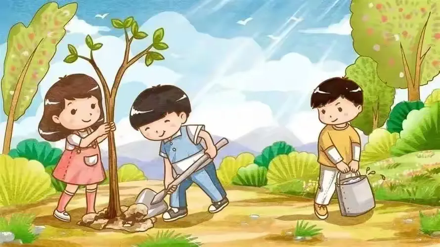 简篇-【清明节放假通知】何店镇中心幼儿园清明节放假通知及温馨提示