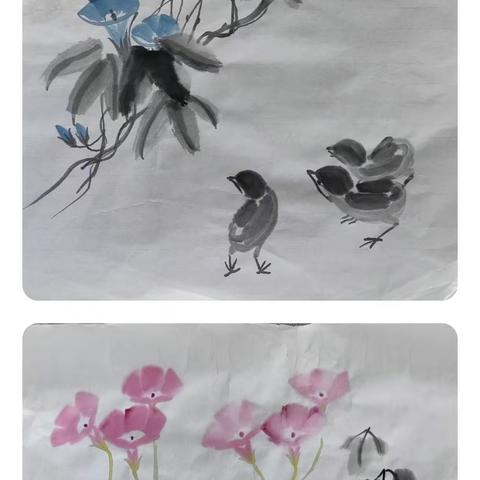 写意花鸟二年级9月21日学员作业