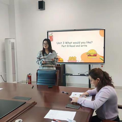 教育好景君须记   ﻿最是切磋琢磨时 记英语组朱学瑶老师公开示范课