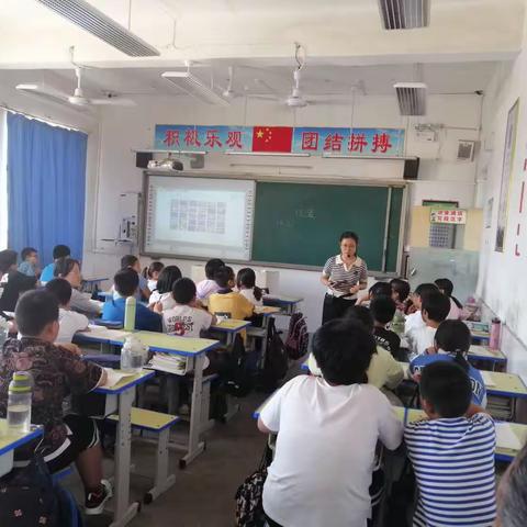 肖张镇中心小学 数学教研组 活动之一（优化课堂教学，提高课堂教学质量 ）