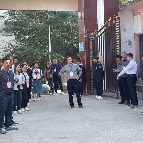 观摩促成长，交流引领助提升——少拜寺镇中心小学欢迎县局观摩团莅临指导工作