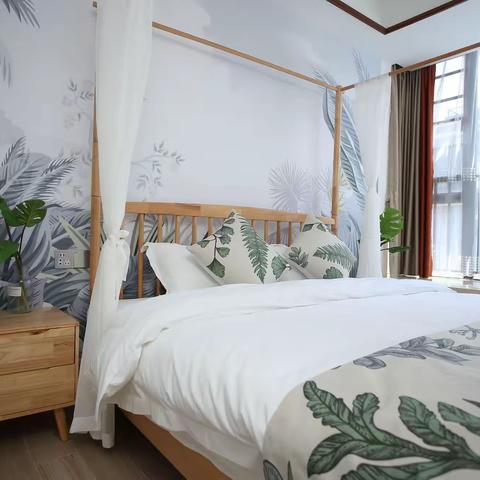 远方的诗四房七床网红主题别墅