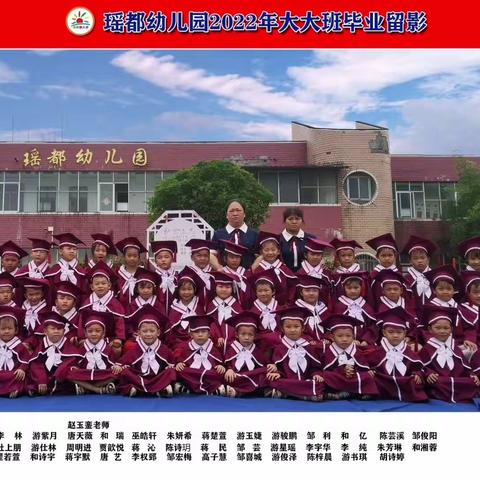 瑶都幼儿园2022年大大班邀您参加毕业汇报