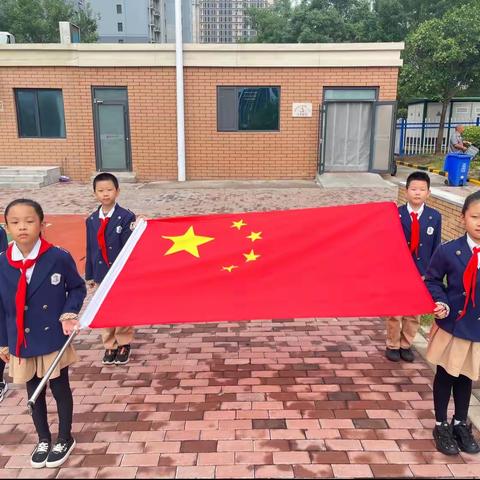 升旗仪式 | 荀子实验第二小学·喜迎国庆  童心飞扬