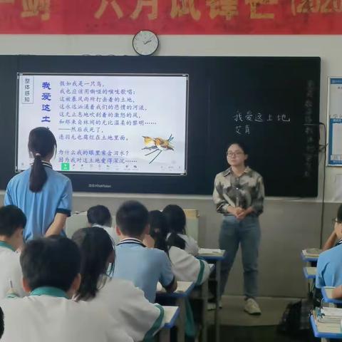 教学之路，“语”你同行﻿ ——记九年级语文组见面课