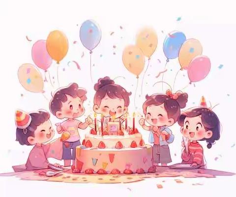 “守护梦想·快乐成长 ”硒城卓越幼儿园第三季度集体宝贝生日会！