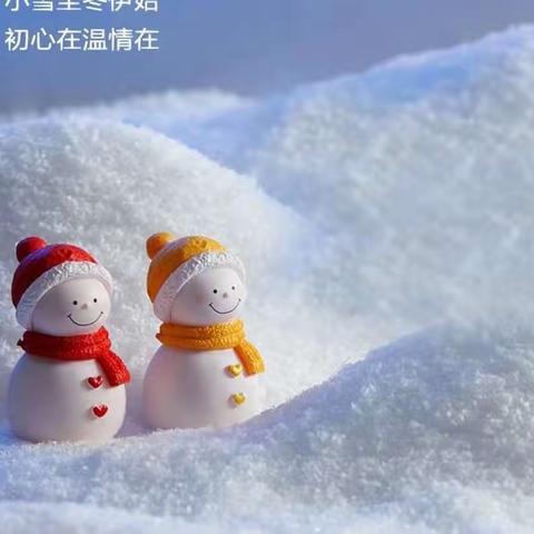 “小雪至 冬始俏”