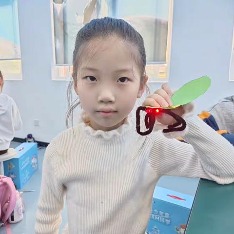10.10开发区实验学校二年级1班鲨鱼公园STEM主题课程“发光的昆虫”