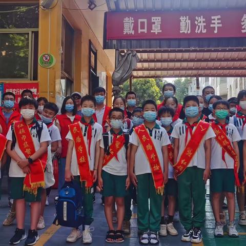 运城市人民路学校五5班值周活动