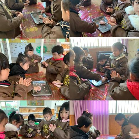 晴暖冬日，汤圆飘香——新苗幼儿园冬至制作汤圆活动